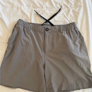 chubbies Gray Elastic Waist Shorts